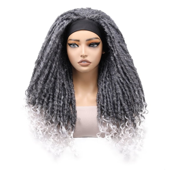 24 Inch Crochet Hair, Crochet Braids with Curly Ends, Goddess Locs Crochet Hair Light Weight & Soft for Women