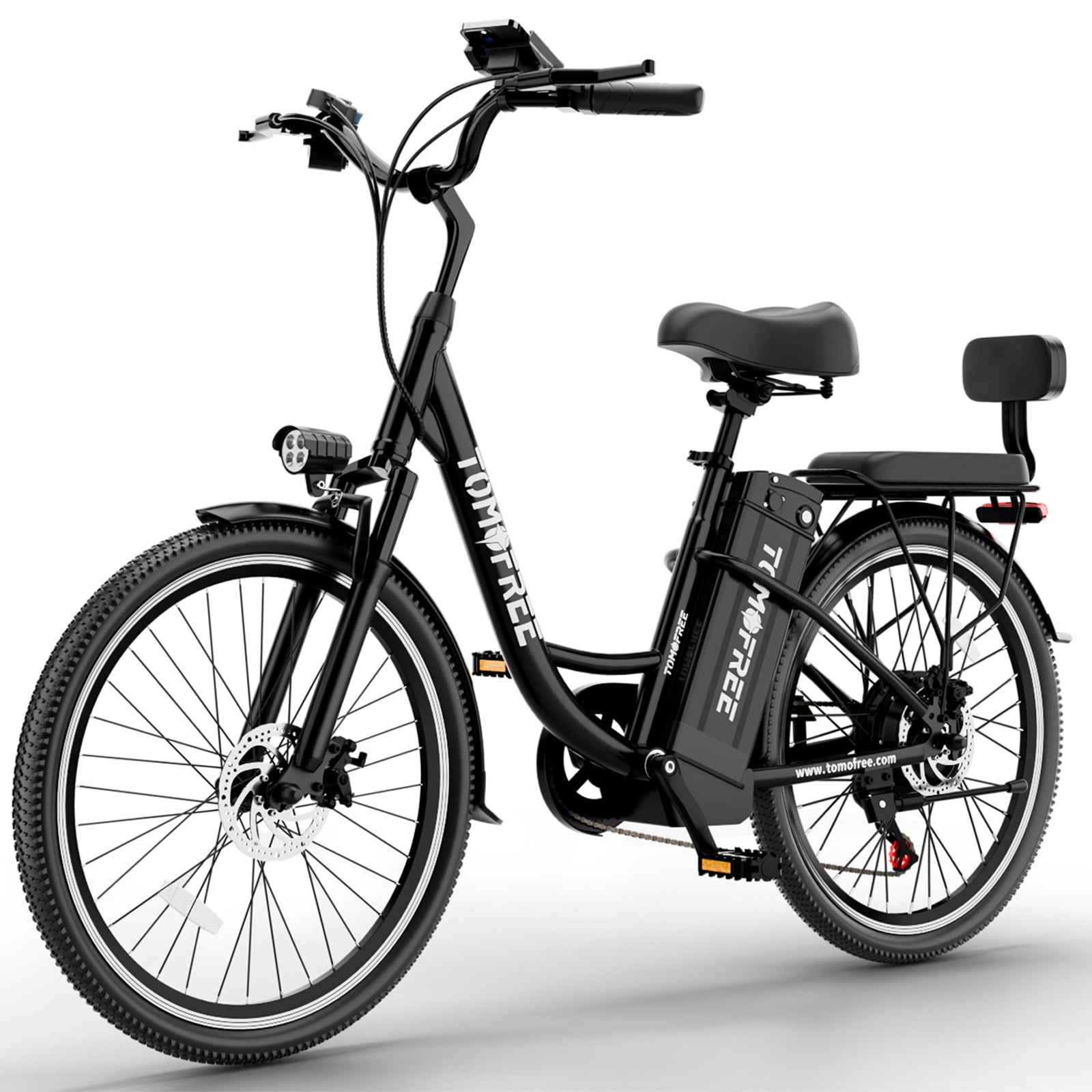 24 Inch Cruiser Electric Bike, E-Bike for Adults, Ebike with 960WH ...