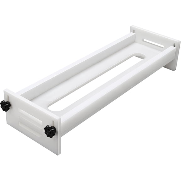 24 Inch HDPE Router Sled for Flattening Slabs, Benchtop Slab Flattening Jig, Adjustable Trimming Planing Machine for DIY Woodworking