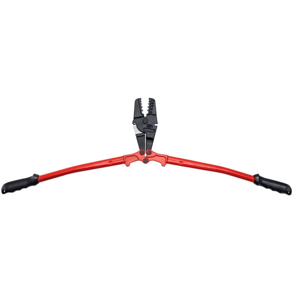 24 Inch Hand Swager Cable Wire Rope Cutter with Aluminum and Copper Sleeves in Sizes 1/16 3/32 1/8 5/32 3/16 Inch