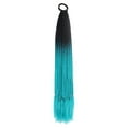 thumbnail image 1 of 24 Inch Heat Synthetic Braiding Hair Extensions 100g Each Versatile Crochet Braiding Weaving Fiber For Styling And Protective Hairstyles, 1 of 7