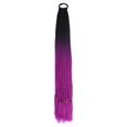 thumbnail image 1 of 24 Inch Heat Synthetic Braiding Hair - Versatile Extensions for All Your Crochet Needs for Styling and Fashioning, 1 of 7