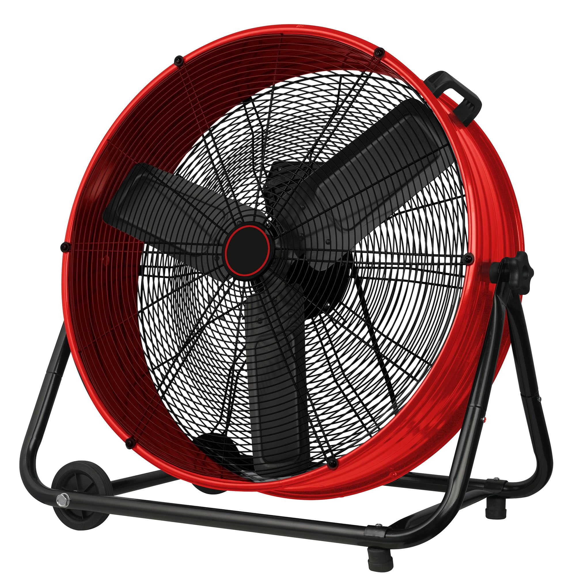 24 Inch High Velocity Industrial Drum Fan, 3 Speed Heavy Duty Metal ...