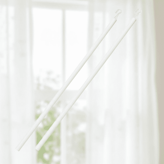 24 Inch Horizontal and Vertical Blinds Replacement Wand with Hook, Spliceable Plastic Rod for Window Blinds, Easy to Install Blind Stick Replacement