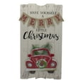 thumbnail image 1 of Northlight 24-Inch Lighted Merry Little Christmas Vintage Red Truck Wall Sign, 1 of 3