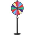 thumbnail image 1 of 24 Inch Prize Wheel Dual Adjustable Tabletop & Floor Stand 14 Slots Spinner Game, 1 of 10