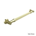thumbnail image 1 of Allied Brass  24-inch Reeded Grab Bar Clear Brass Finish, Satin, 1 of 5