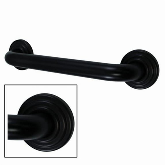 24 Inch Restoration Decor Grab Bar - Oil Rubbed Bronze