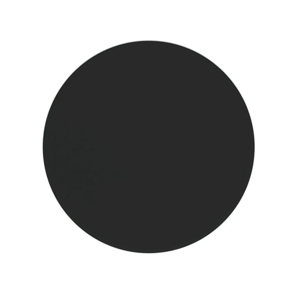 24" Inch Round Tempered Glass Table Top Black Glass 2/5 Inch Thick Beveled Polished Edge(old SKU:W1265118640)