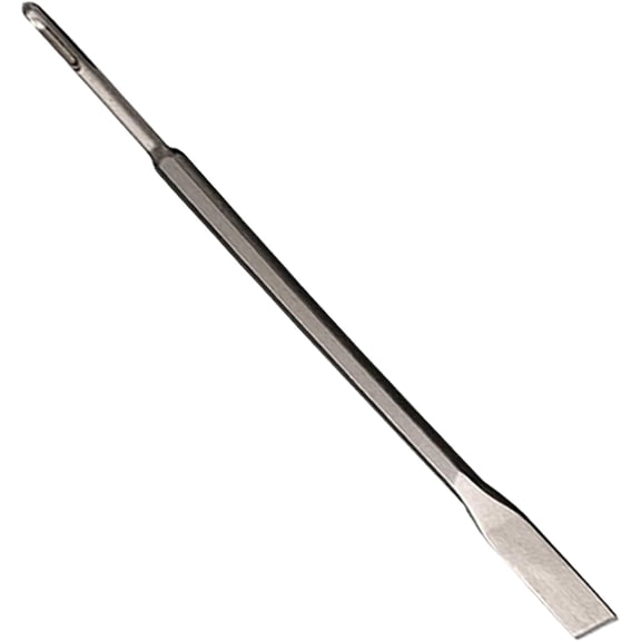 24-Inch SDS Plus Chisel, 3/4 Inch Flat Chisel with Sds Plus Shank Ideal for Concrete Demolition, Tile Removal Chisel Tool for SDS Plus Hammer Drill Attachment