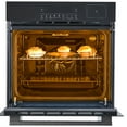 thumbnail image 1 of 24-Inch Single Wall Oven with Convection, 11 Cooking Functions, 108 Smart Menus, Touch Control and Safety Lock in Stainless Steel, 1 of 7