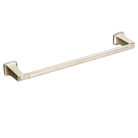 24-Inch Towel Bar, Brushed Nickel Finish, Single Piece