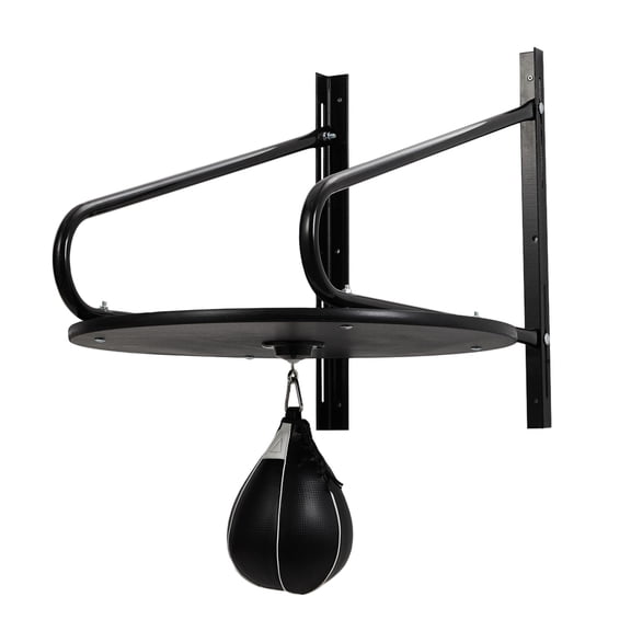 Heavy-Duty Adjustable Speed Bag Platform, 24-Inch Wall Mount Boxing Kit with 360 Swivel for Professional Home Gym Training