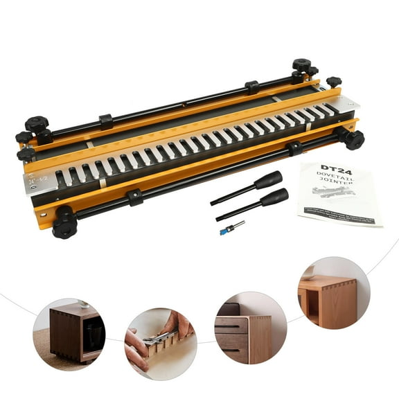 24 Inch Woodworking Dovetail Machine Wood Dovetail Jig Cutter Tool Portable Dovetail Jig Machine