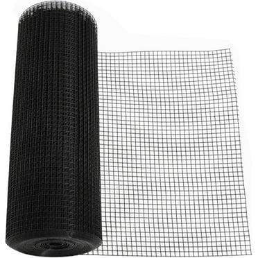 24 Inch x 50 Feet 1/2 Inch Mesh Cloth Fencing Net 19 Gauge Welded Wire Fence for Planting Breeding Home Garden