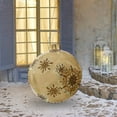 thumbnail image 1 of 24 Inches Christmas Ornaments Christmas Inflatable Decoration Balls Outdoor Christmas Inflatable Decorated Ball Pvc Inflatable Christmas Balls Ornaments for Holiday Party Home Decor, 1 of 5