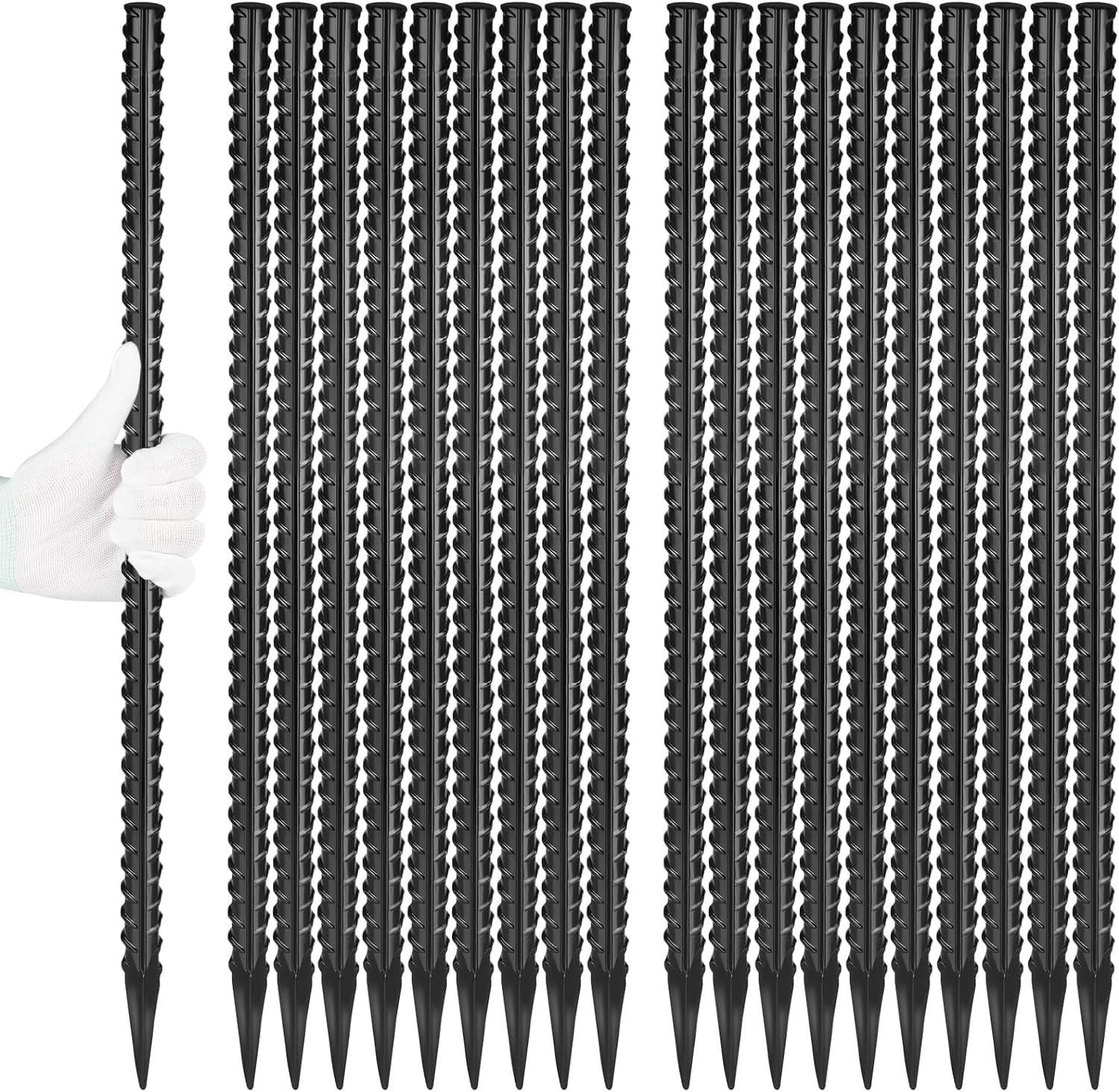 20 MB Crunch Proof In-Line Stake Swivels – Heavy Duty Trapping Swivels, USA Made
