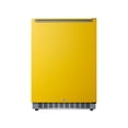 thumbnail image 1 of Summit 24" Built-In Refrigerator, 4.8 cu.ft., ADA Compliant, Undercounter, Yellow, Stainless Steel - AL54Y, 1 of 5