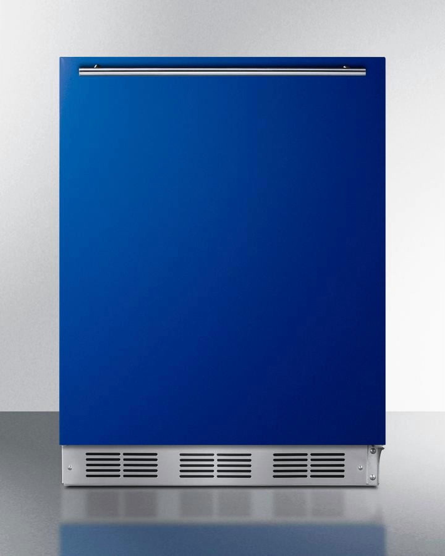 24 Inches Wide Refrigerator-Freezer, Blue