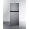 thumbnail image 1 of 24 Inches Wide Top Mount Refrigerator-Freezer with Icemaker, Stainless Steel Look, 1 of 5