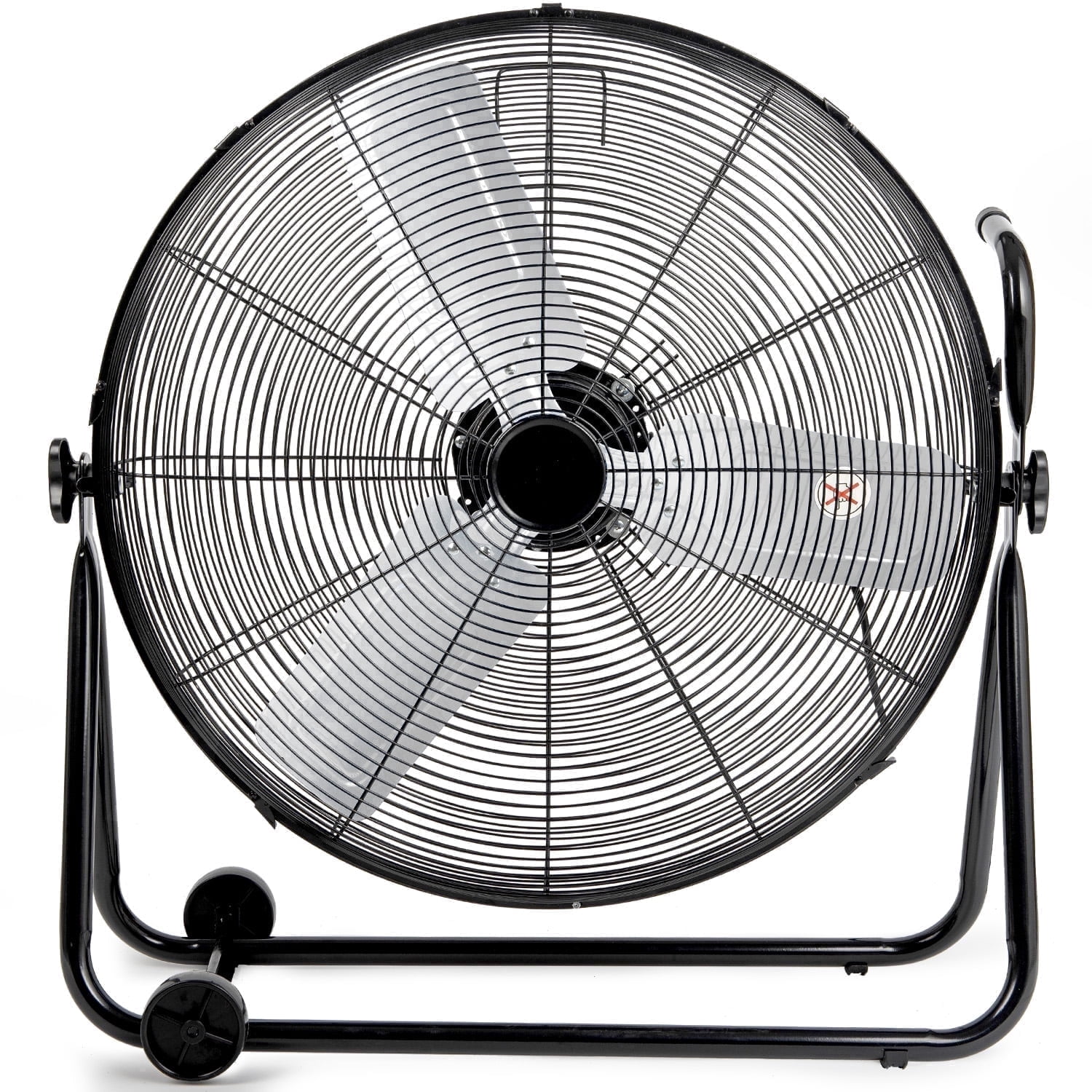 24"Industrial Fan High Velocity,Portable 24"Industrial Fan High Velocity,Portable Floor Fan with 3-Speed up to 8000CFM, Floor Fan Equipped Handle & Wheels, Ideal for Home, Garage, Indoor/Outdoor Use