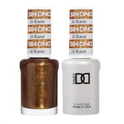 24 Karat #584 & Matching Polish Set - DND Gel & Lacquer