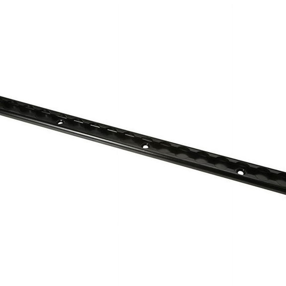 US Cargo Control L Track, 2 FT Black Anodized Aluminum L-Track Versatile Trailer Tie Down Rail for Enclosed Trailers, Utility Trailers or Truck Beds, Easily Secure Motorcycles, ATVs, Dirt Bikes