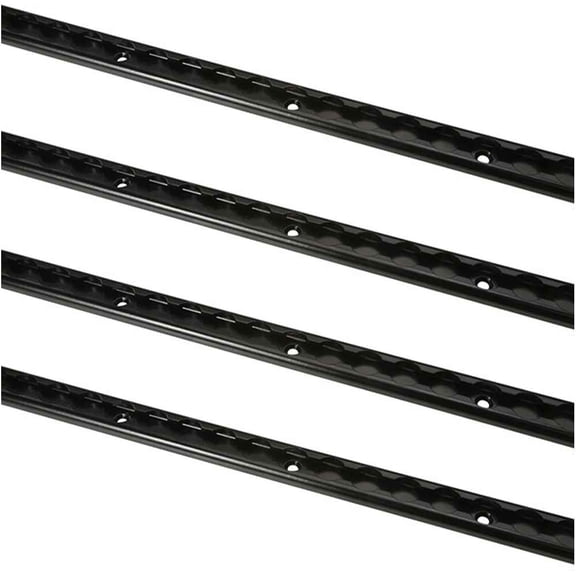 24" L-Track- Black