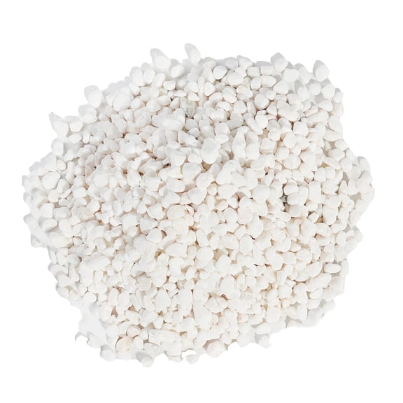 24 LBS Natural Gravel for Fish Tank, StoneCreek Betta Fish Aquarium Gravel, Vase Filler, River Rocks, Fish Tank Decorations, Perfect for Aquarium Decor, Fish Tank, & Indoor Plant, White