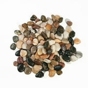 Stonecreek 24 LBS River Rocks (2 x 12 LBS Bags) – Natural Polished Decorative Pebbles, Garden Landscaping Stones for Planters, Vase Fillers, Succulent Pots, Fish Tanks & Terrariums, Mixed, Medium
