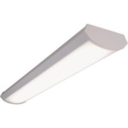 HALO Metalux 2 Ft LED Wraparound Ceiling Light Fixture 2WPLD2040R - 2300 Lm - White