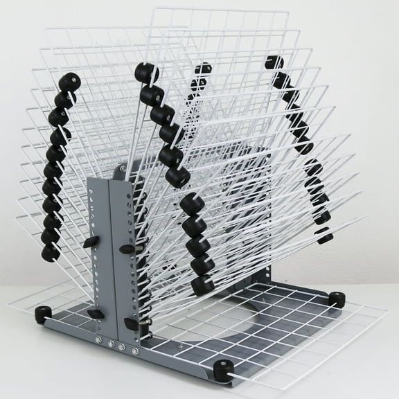 24 Layers Desktop Placed Two Sides Rotatable Drying Rack Screen Printing Drying Rack