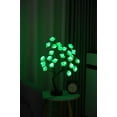 thumbnail image 1 of 24 Leds Rose Tree Lamp, Pink Flower Lamp Girls Gift for Mother’s Day, Lighted Tabletop Tree for Christmas Valentine’s Day Wedding Decor Battery Operated USB Plug Powered Tree Table, 1 of 1