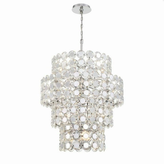 24 Light Chandelier in Modern and Contemporary Style-45 inches Tall and 31.5 inches Wide Bailey Street Home 79-Bel-4636041