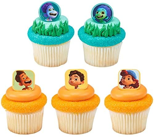 Disney and Pixar's Luca Wild and Free Cupcake Rings, 24 / No