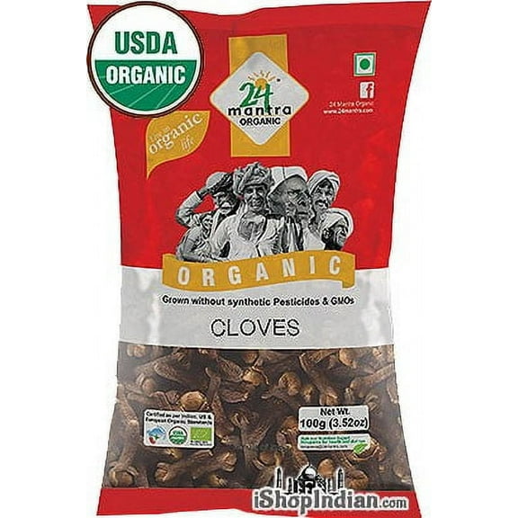 24 Mantra Organic Cloves (Whole)