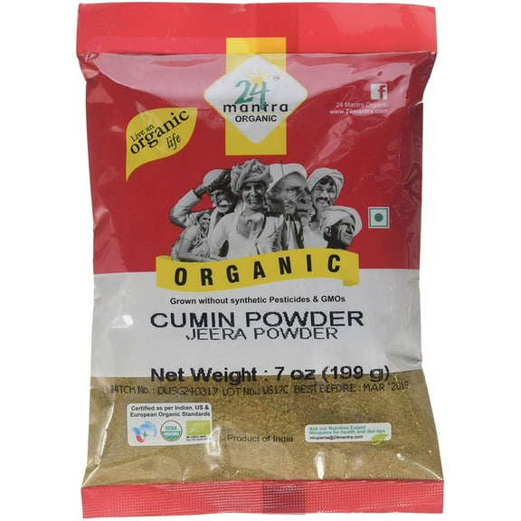 24 Mantra Organic Cumin Powder 7oz