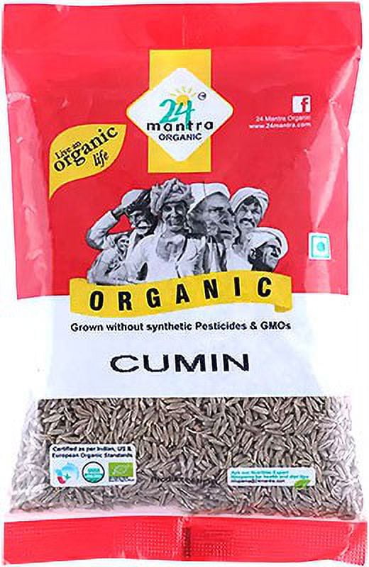 &nbsp;24 Mantra Organic Cumin Seeds 7 oz bag Pack of 2