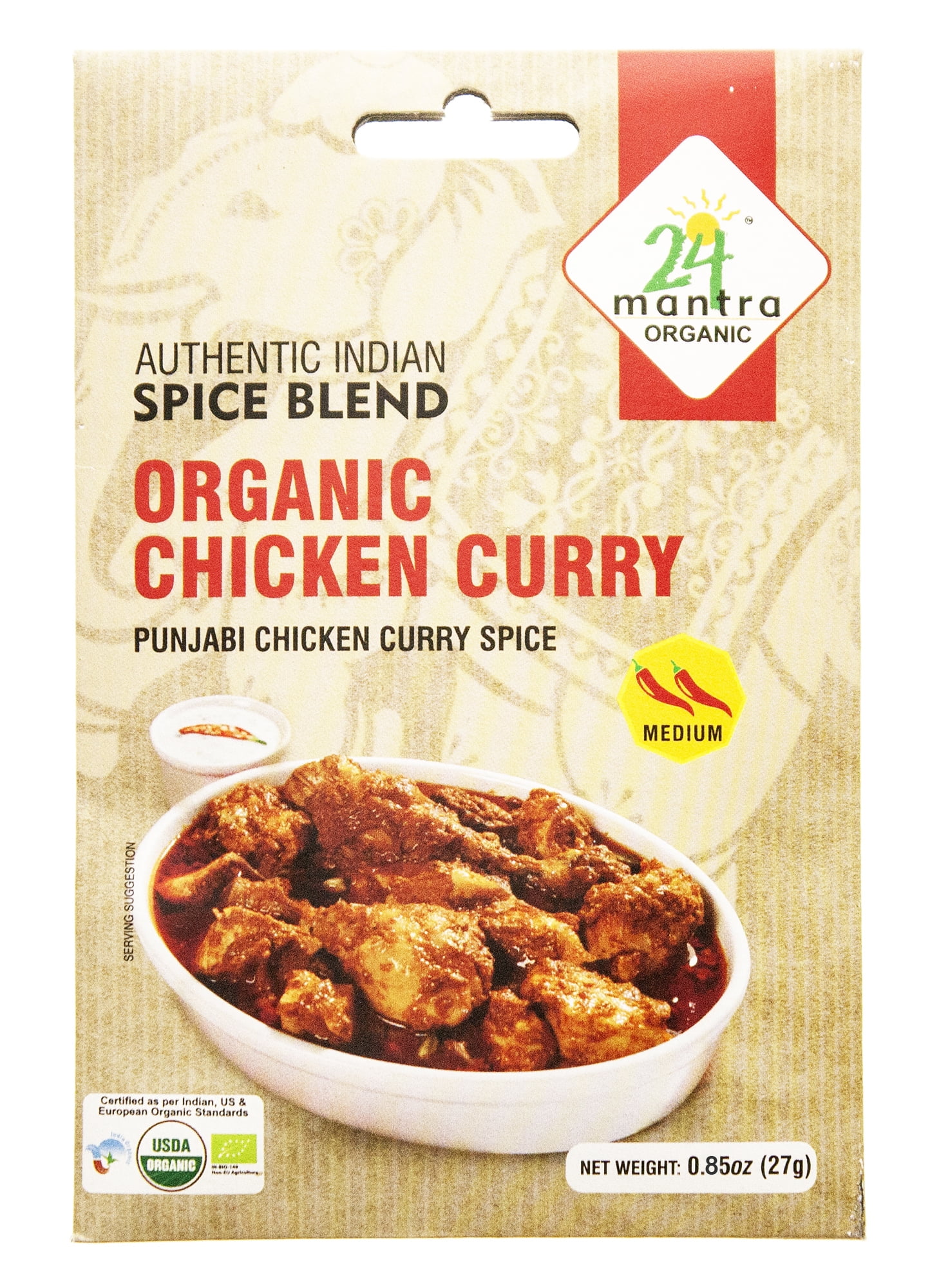 24 Mantra Organic Spice Blend Chicken Curry