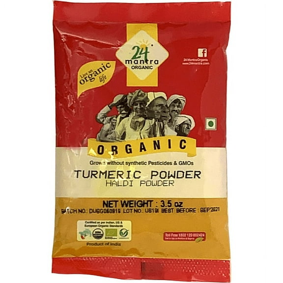 24 Mantra Organic Turmeric Powder
