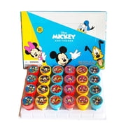 24 Mickey Mouse and Friends Self Inking Stampers 1.5
