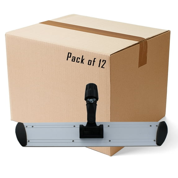 24" Microfiber Mop Flat Frames - 12 Pack