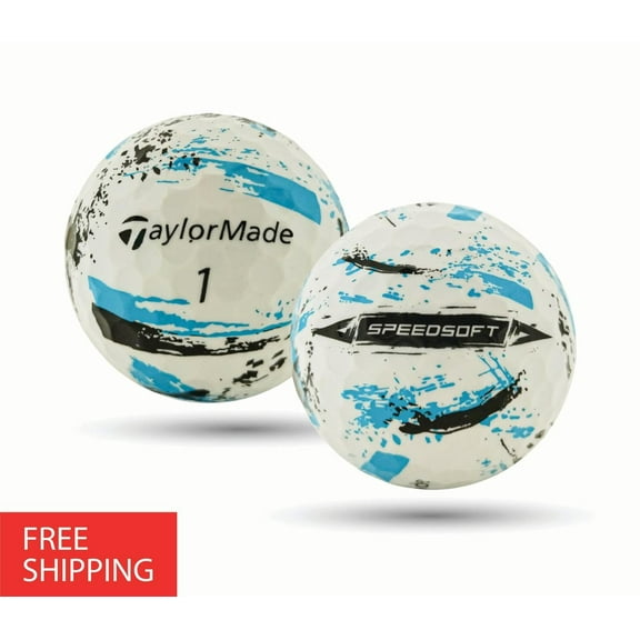 Pre-Owned 24 Mix Taylormade SpeedSoft Ink 5A Used Recycled Golf Balls, by Mulligan Golf Balls