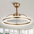 thumbnail image 1 of Bella Depot Modern 24'' 34W LED Light Reversible Ceiling Fan with Remote and App Control, 1 of 11