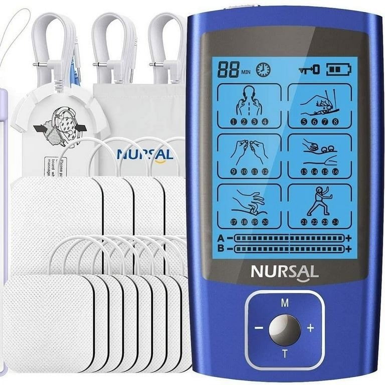 Relief Wave 4 TENS Unit Professional TENS & NMES/EMS Unit