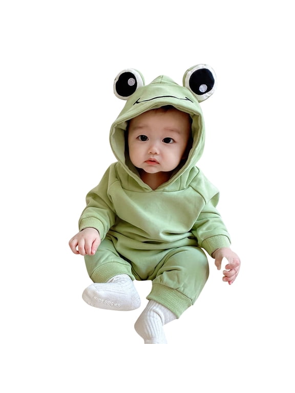 24 Month Boy Outfit One Year Old Birthday Outfit Boy Baby Cute Animal Jumpsuit 3D Pajamas Long Sleeve Hooded Romper Sleeper Sweatshirt Playsuit Size 6 Month Baby Boy