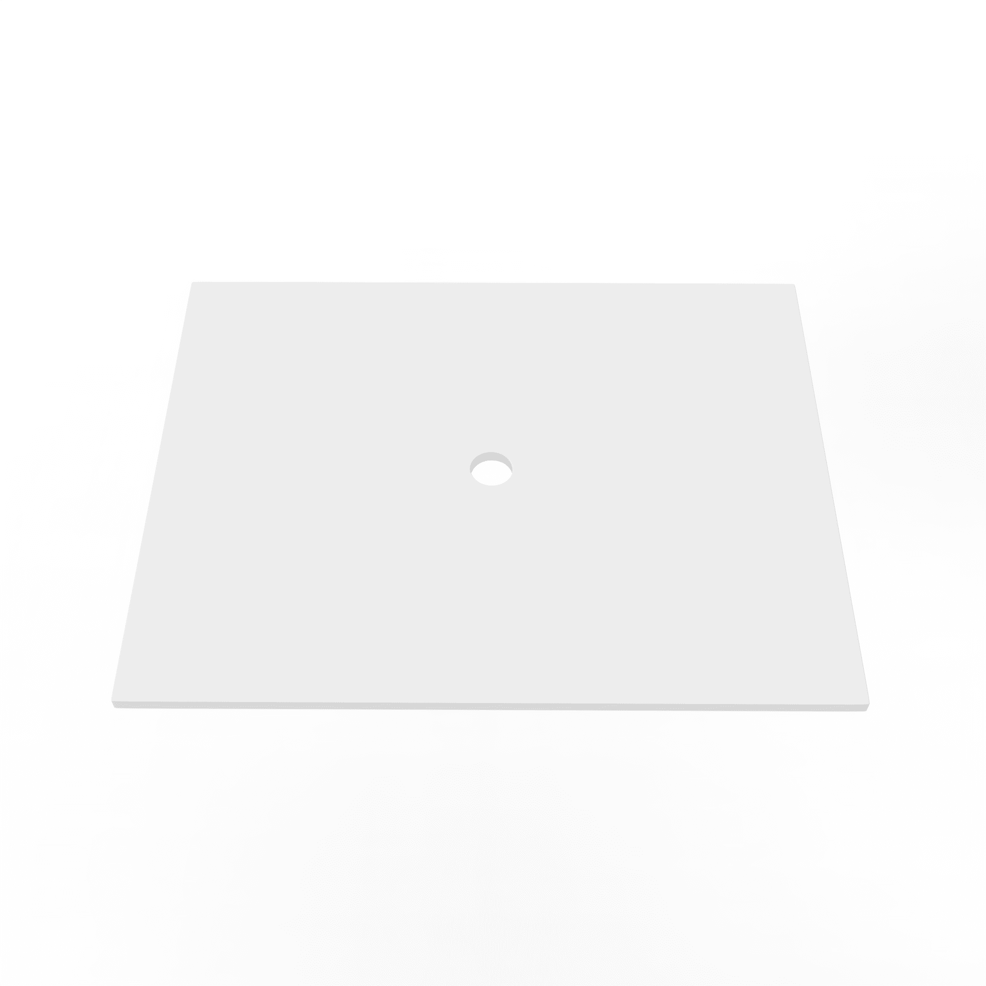 24 Inch White Solid Surface Minimalist Vanity Countertop