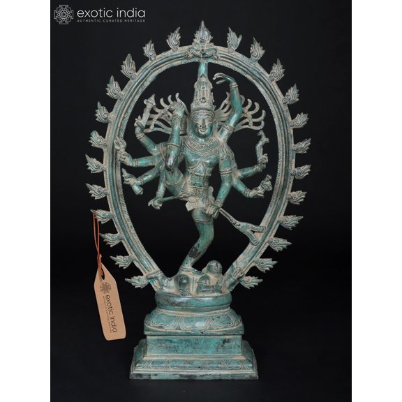 24" Nataraja - Dancing Lord Shiva | Brass Statue | Made In India