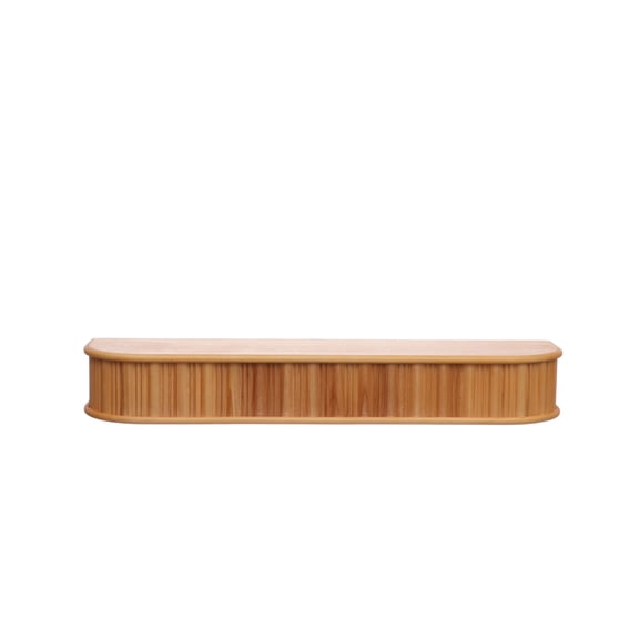 24" Natural Brown Wood Wall Shelf by Ashland - Spring Home Decor