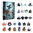 thumbnail image 1 of 24 Nights of Fright - Halloween Countdown Box with Figurines, Halloween Advent Calendar 2025 Gift Box, Scary Doll Collectible Horror Figures, Hanging Mini Decorations (24 days), 1 of 7